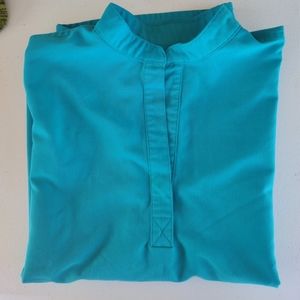 Figs Teal Rafaela Scrub top XS